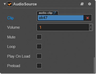 Audiosource Component - Cocos Creator - Devga.me Tutorial