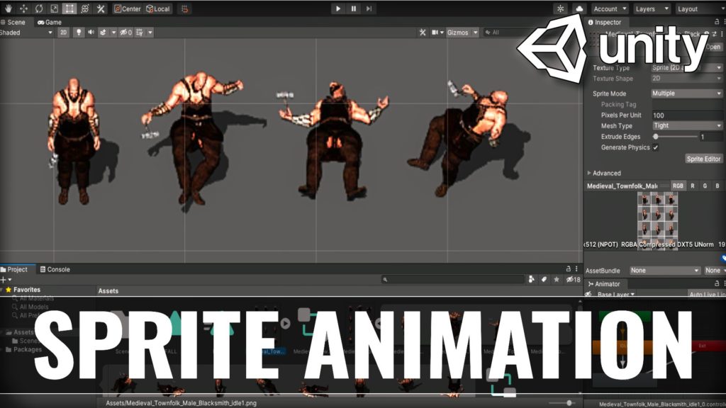 Sprite Animation in Unity Tutorial 